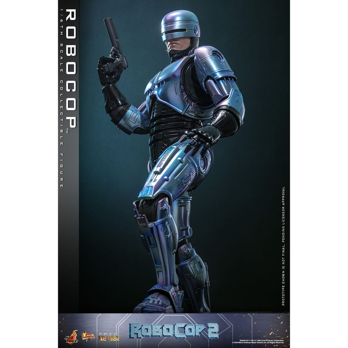 Productafbeelding RoboCop Masterpiece diecast actiefiguur 1:6 - RoboCop 2
