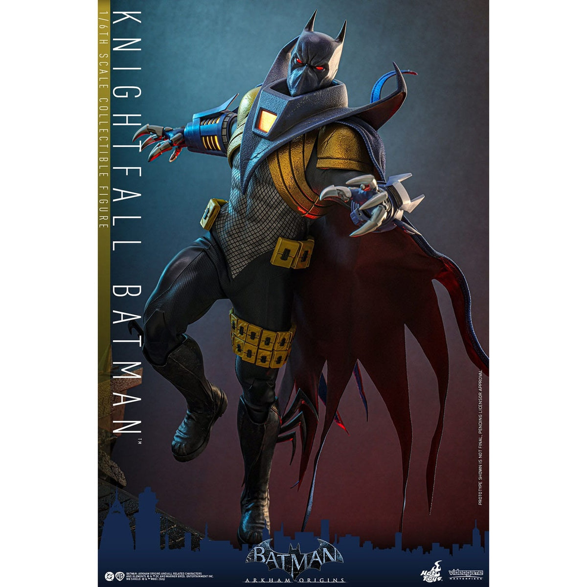 Productafbeelding Batman: Arkham Origins – Knightfall Batman Masterpiece 1:6 Actiefiguur