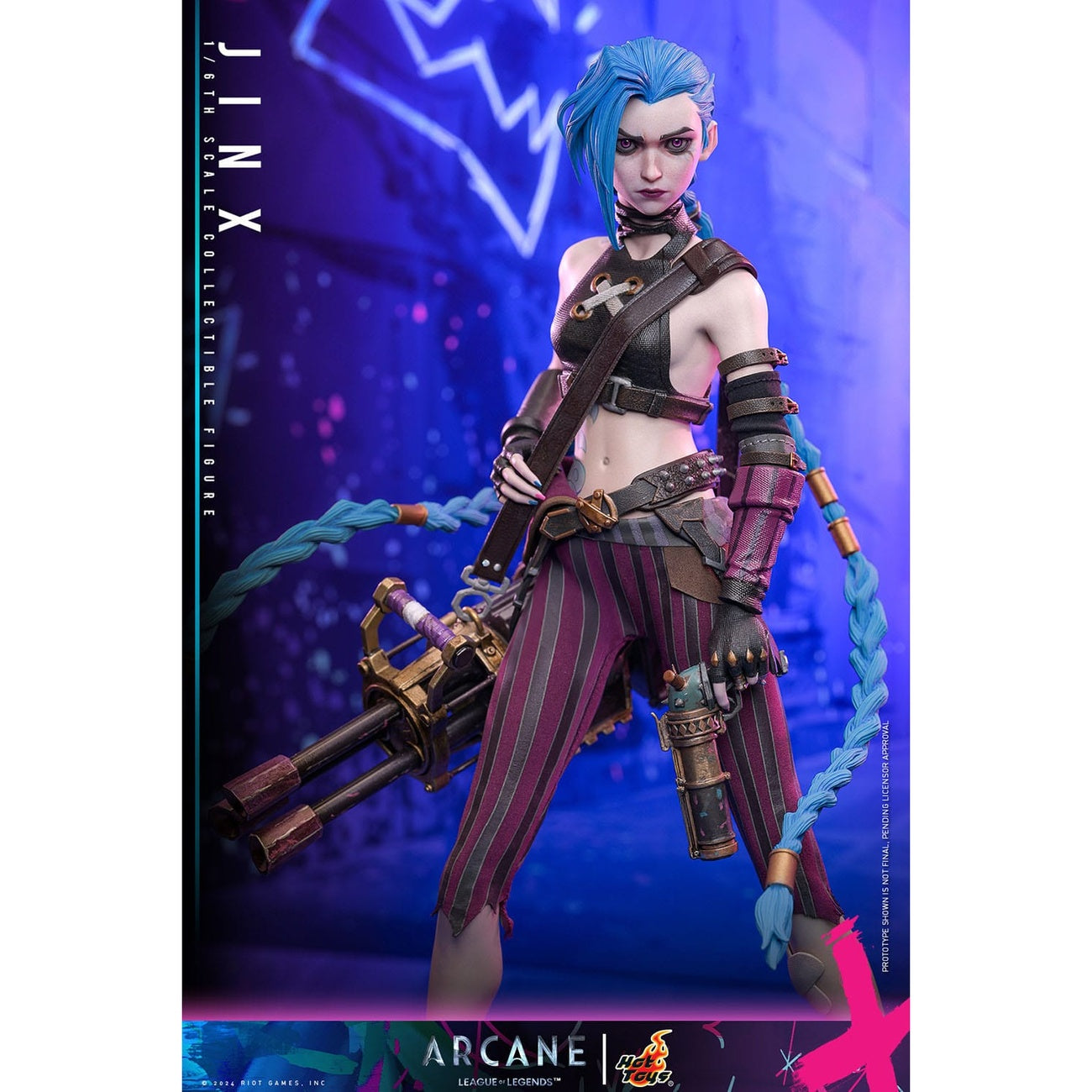 Productafbeelding League of Legends: Arcane - Jinx 1:6 Actiefiguur