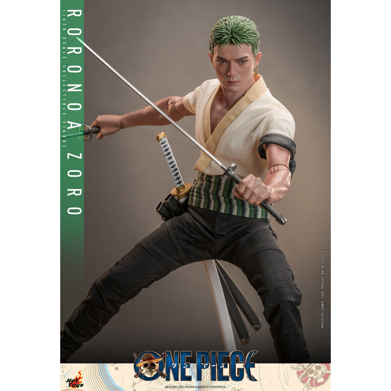 Productafbeelding One Piece Netflix - Roronoa Zoro Actiefiguur 1:6