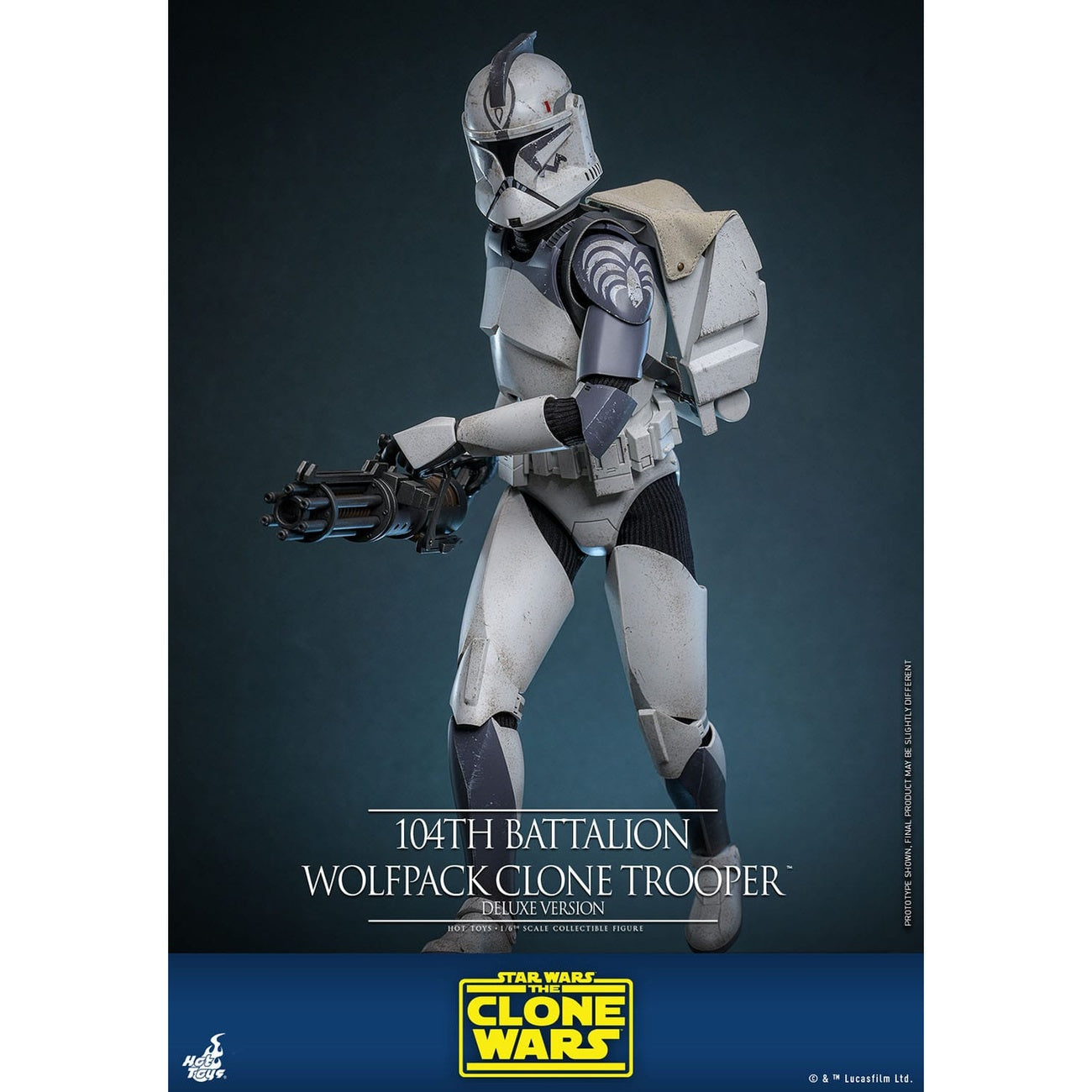 Product image Star Wars: The Clone Wars - 104th Battalion Wolfpack Clone Trooper 1:6 Scale Action Figure