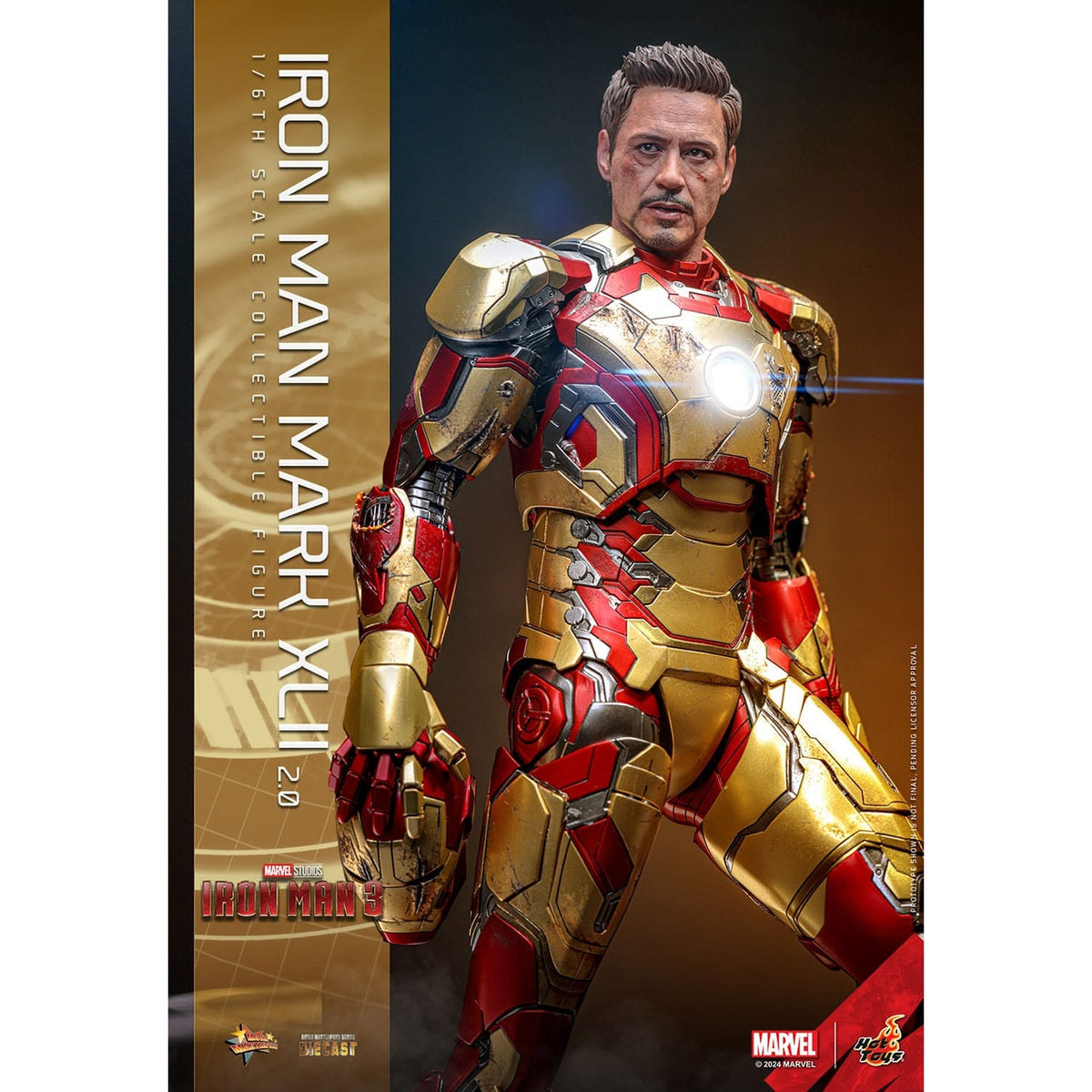 Product image Iron Man 3 - Iron Man Mark XLII Masterpiece Diecast 1:6 Deluxe Action Figure