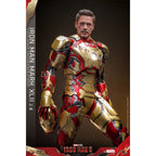 Productafbeelding Iron Man 3 - Iron Man Mark XLII Masterpiece Diecast 1:6 Deluxe Actiefiguur