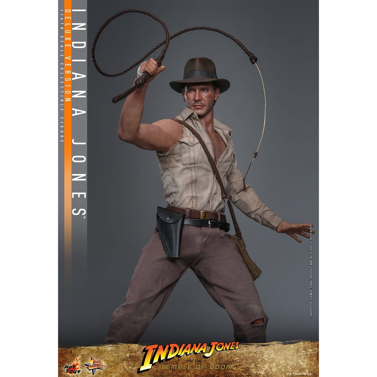 Product image Indiana Jones Masterpiece 1:6 Deluxe Action Figure - Indiana Jones
