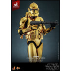 Productafbeelding Star Wars – Clone Trooper Actiefiguur 1:6 Gold Chrome Version Exclusive