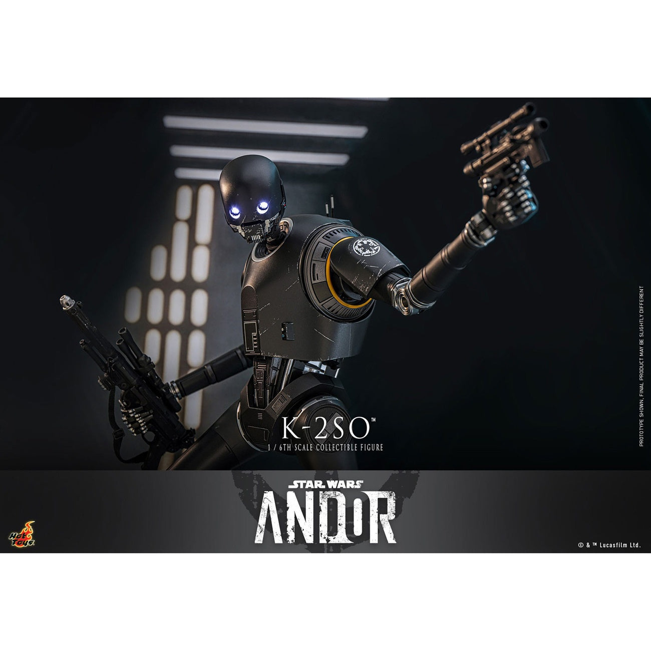 Productafbeelding Star Wars: Andor – K-2SO Actiefiguur schaal 1:6