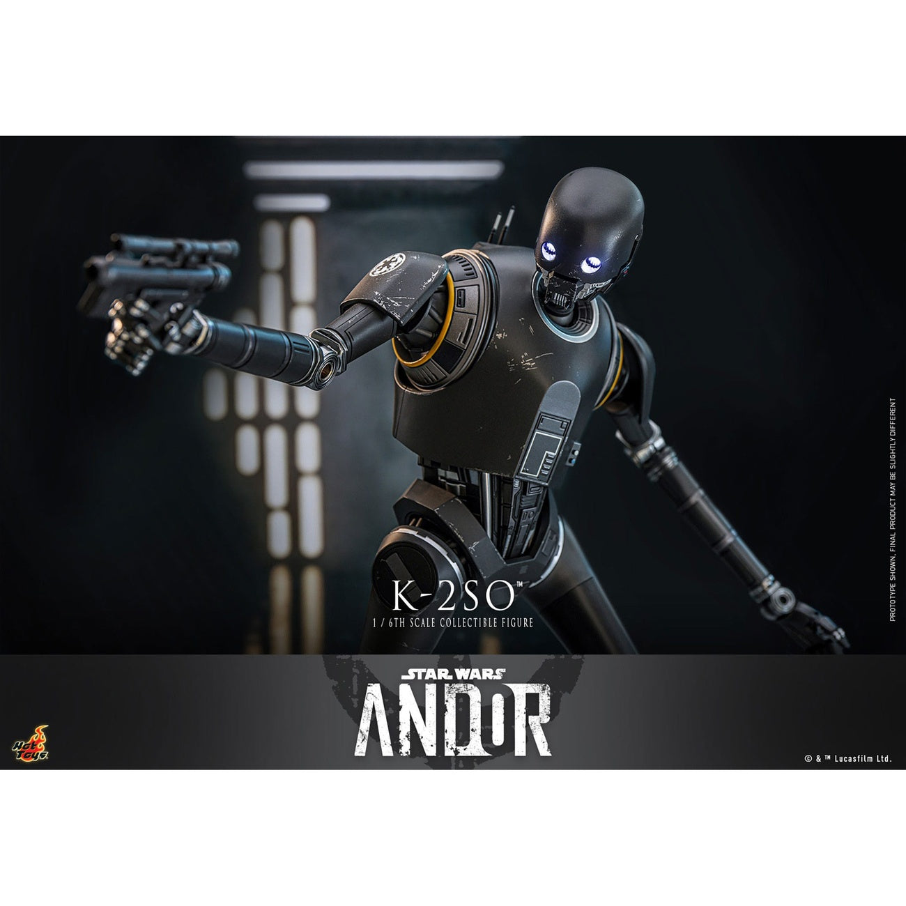 Productafbeelding Star Wars: Andor – K-2SO Actiefiguur schaal 1:6