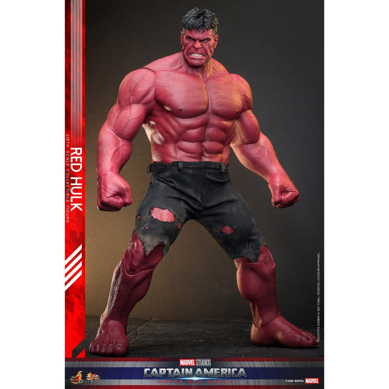 Productafbeelding Captain America: Brave New World - Red Hulk Masterpiece 1:6 Actiefiguur