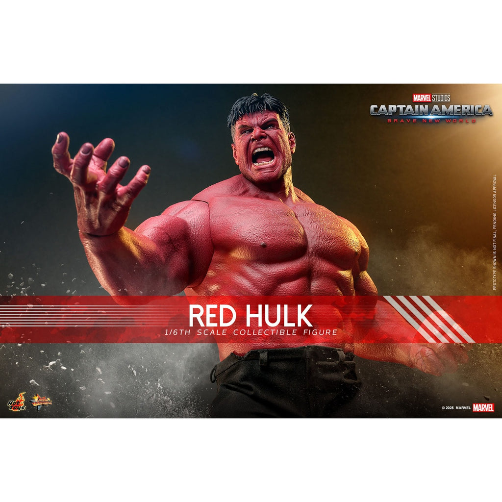 Productafbeelding Captain America: Brave New World - Red Hulk Masterpiece 1:6 Actiefiguur