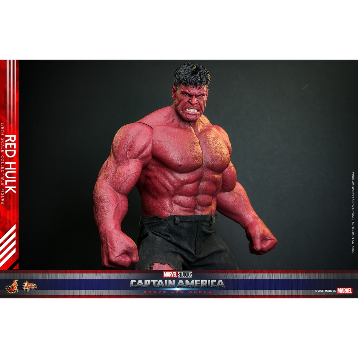 Productafbeelding Captain America: Brave New World - Red Hulk Masterpiece 1:6 Actiefiguur