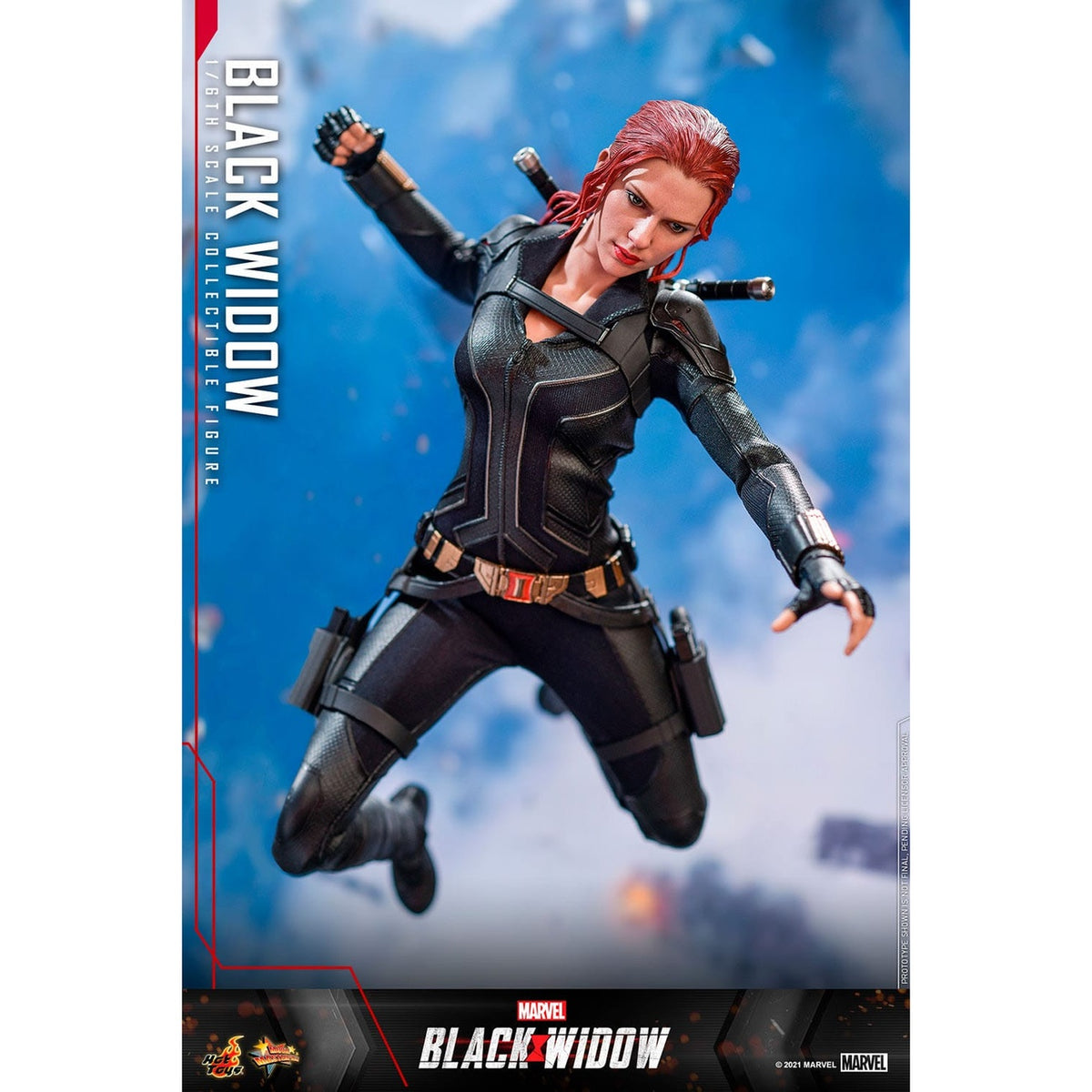 Productafbeelding Black Widow Masterpiece Actiefiguur 1:6 Special Edition - Black Widow