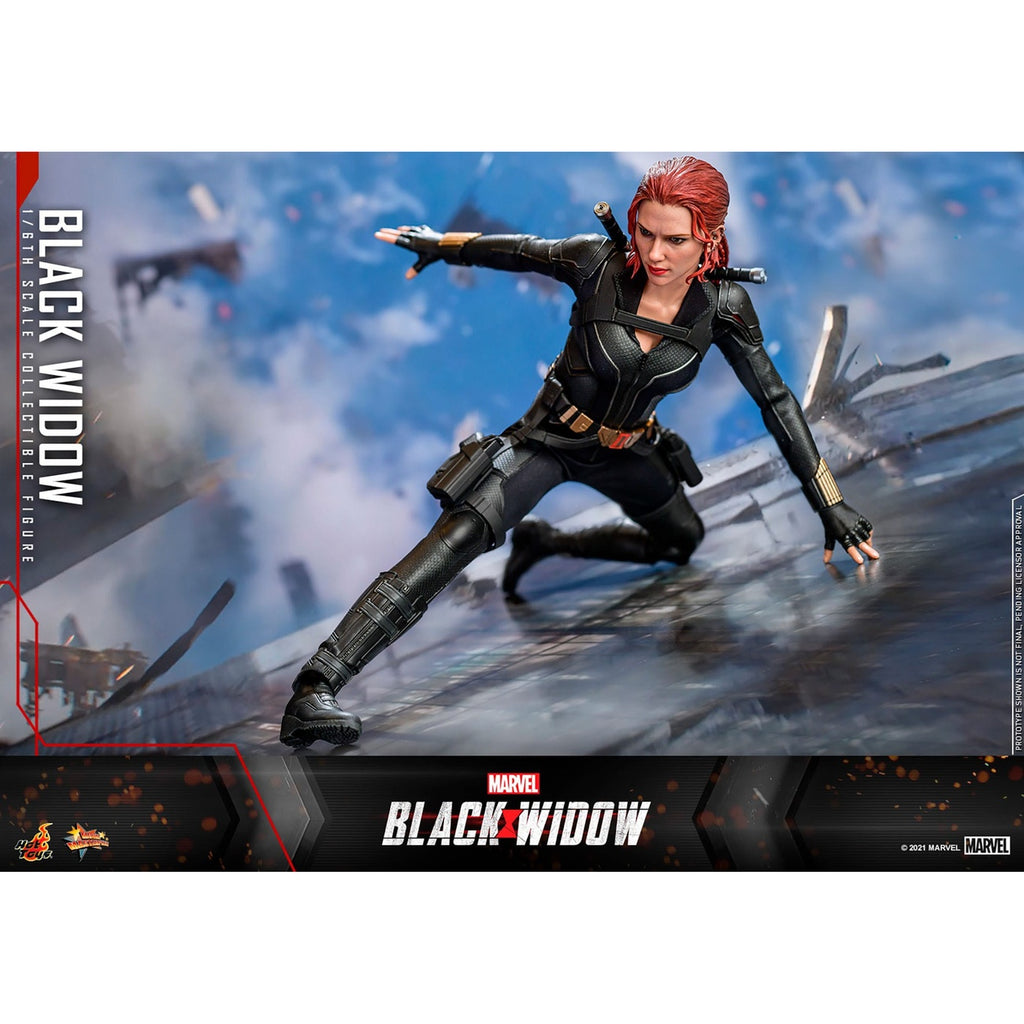 Productafbeelding Black Widow Masterpiece Actiefiguur 1:6 Special Edition - Black Widow