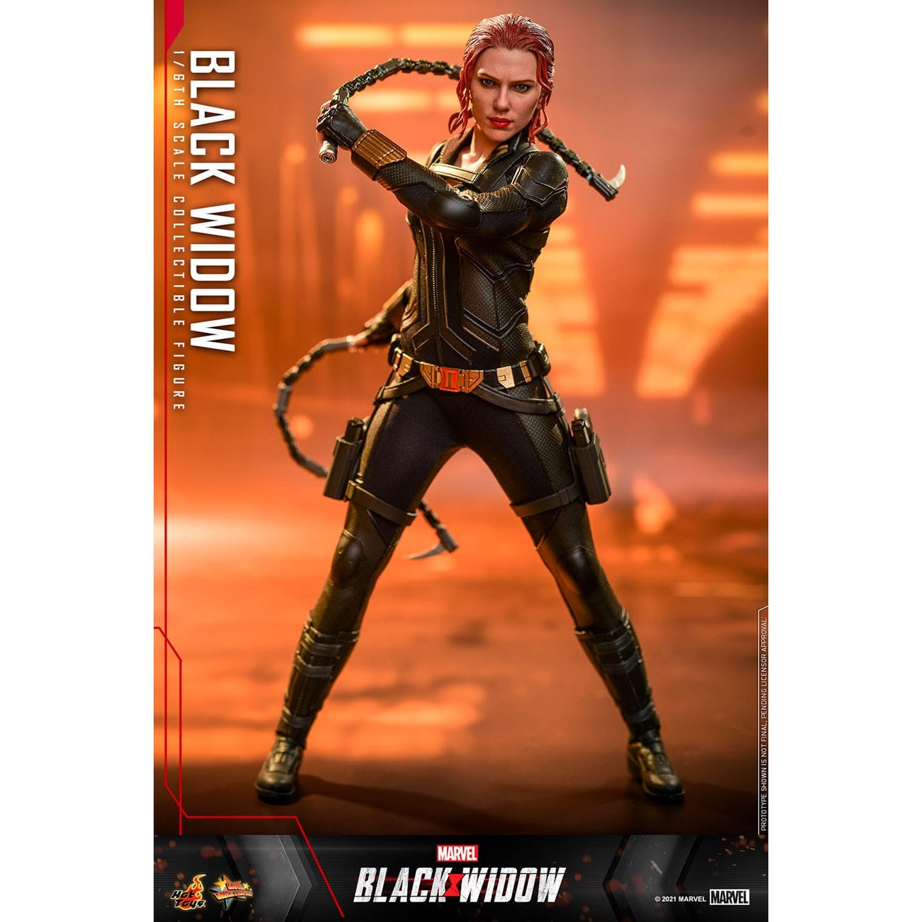Productafbeelding Black Widow Masterpiece Actiefiguur 1:6 Special Edition - Black Widow