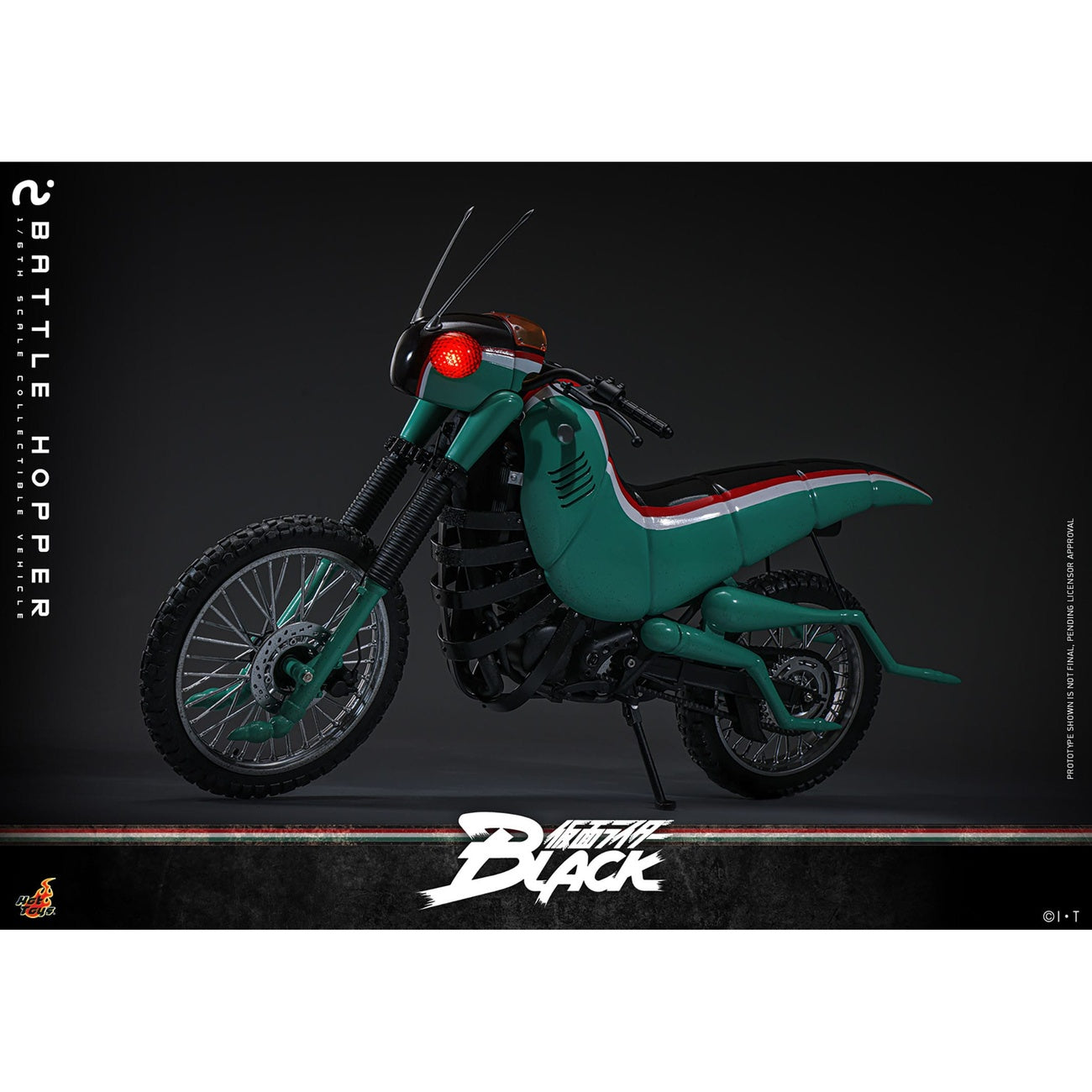 Productafbeelding Kamen Rider Black - Battle Hopper voertuigfiguur 1:6