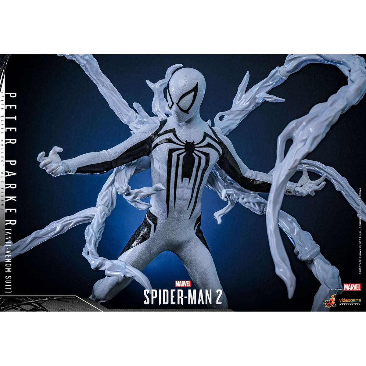 Productafbeelding Spider-Man - Peter Parker Anti-Venom Suit Masterpiece 1:6 Actiefiguur