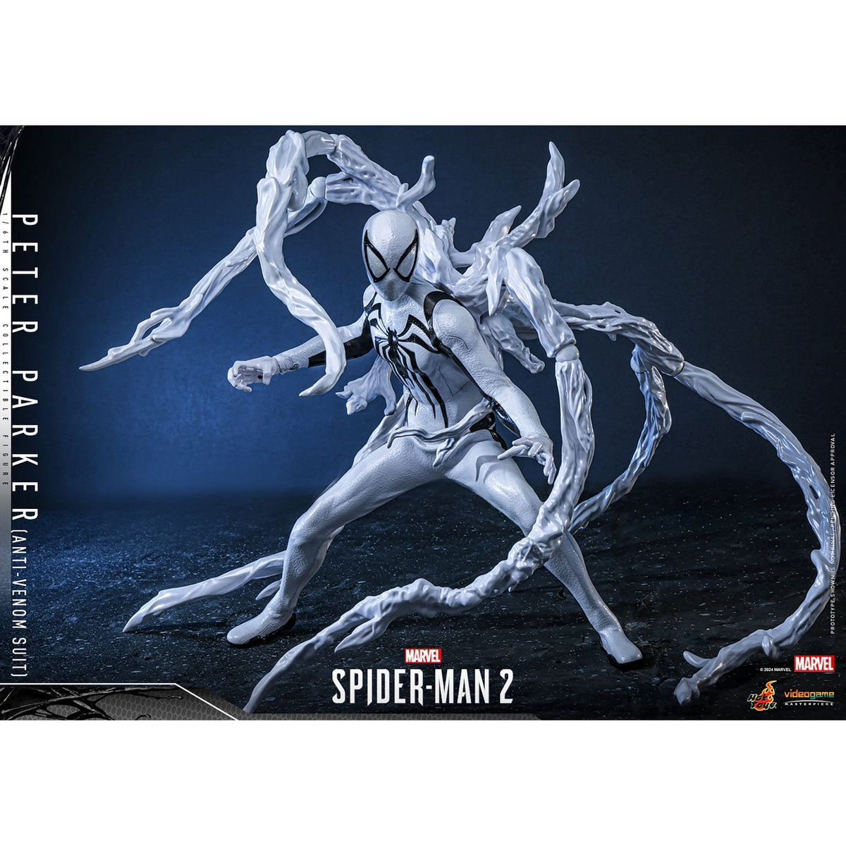 Productafbeelding Spider-Man - Peter Parker Anti-Venom Suit Masterpiece 1:6 Actiefiguur