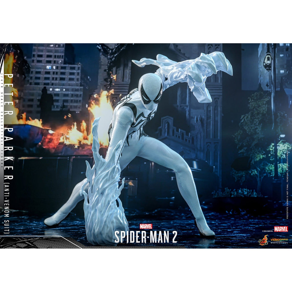 Productafbeelding Spider-Man - Peter Parker Anti-Venom Suit Masterpiece 1:6 Actiefiguur