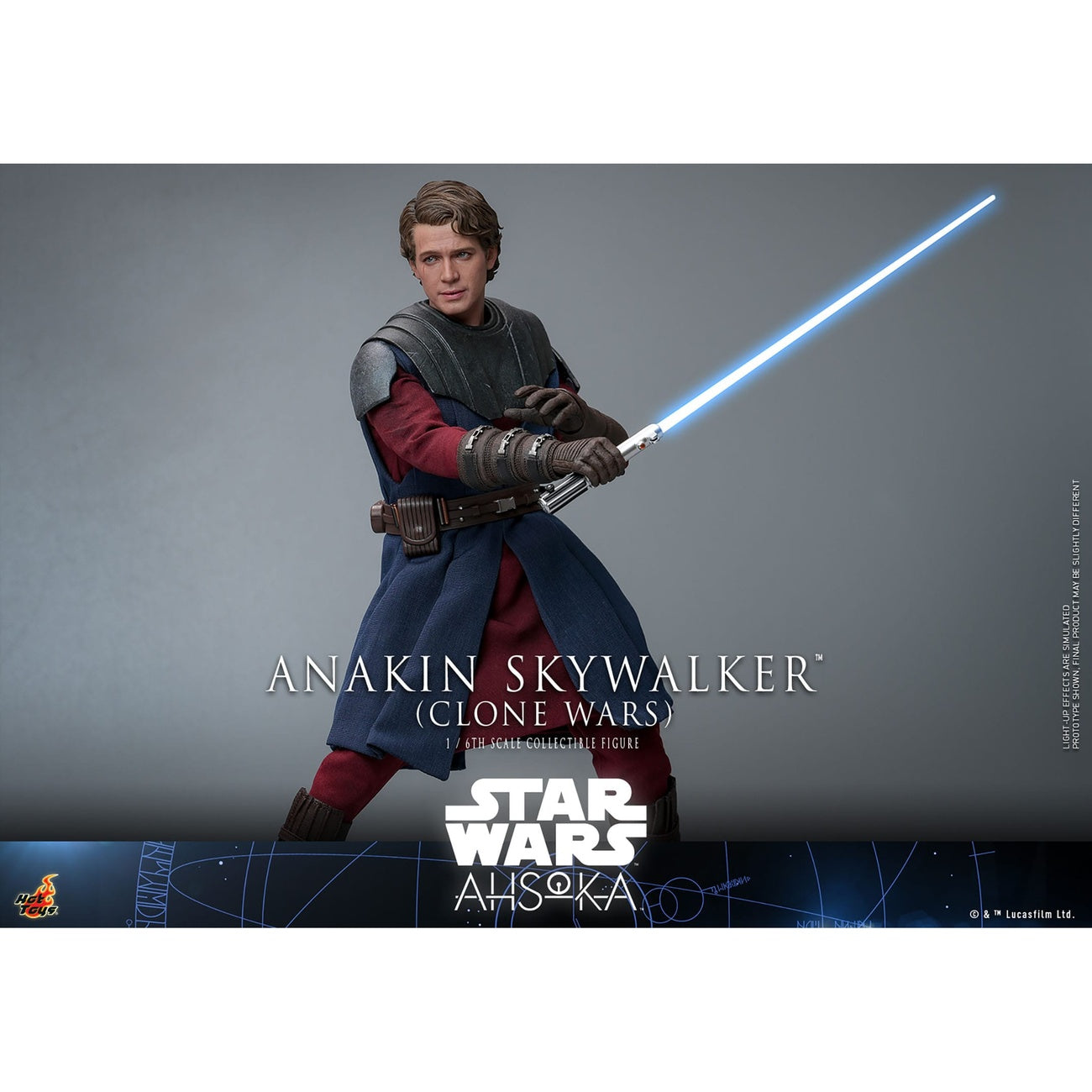 Productafbeelding Star Wars: The Clone Wars - Anakin Skywalker 1:6 actiefiguur
