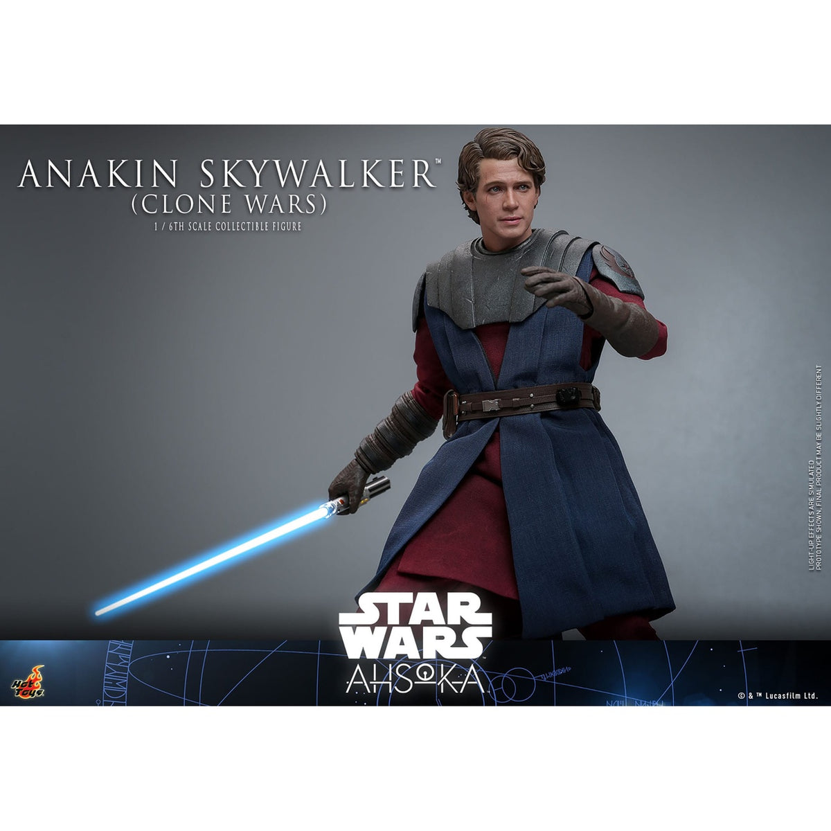Productafbeelding Star Wars: The Clone Wars - Anakin Skywalker 1:6 actiefiguur