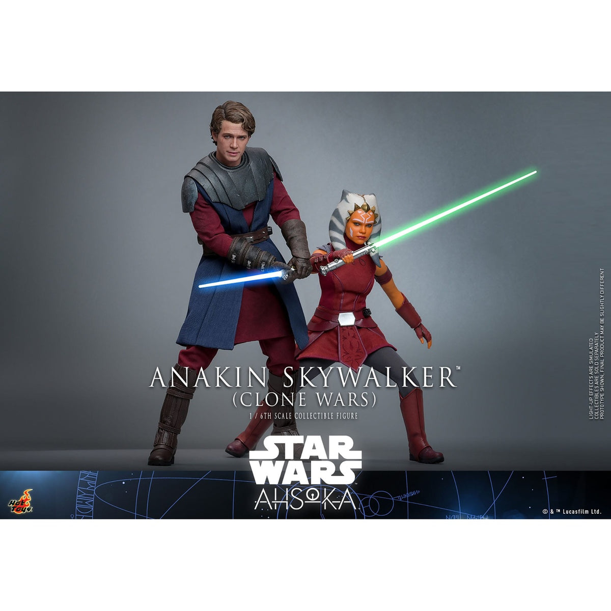Productafbeelding Star Wars: The Clone Wars - Anakin Skywalker 1:6 actiefiguur