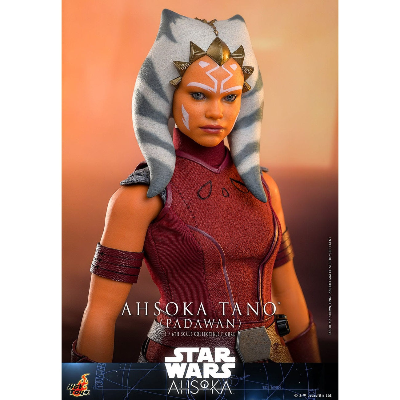Productafbeelding Ahsoka Tano (Padawan) 1:6 Actiefiguur - Star Wars: Ahsoka