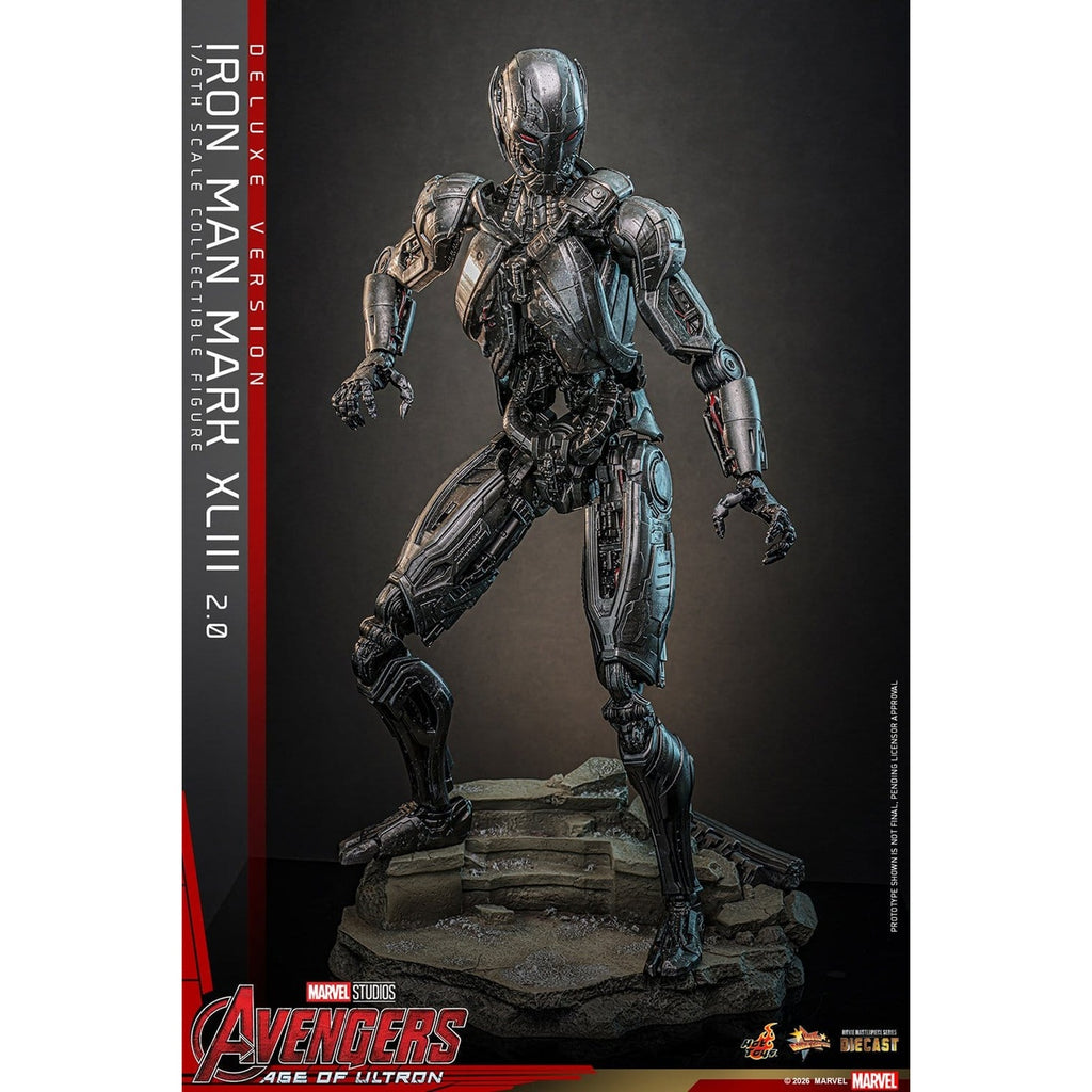 Productafbeelding Avengers: Age of Ultron - Iron Man Mark XLIII Masterpiece 1:6 Actiefiguur Deluxe Versie
