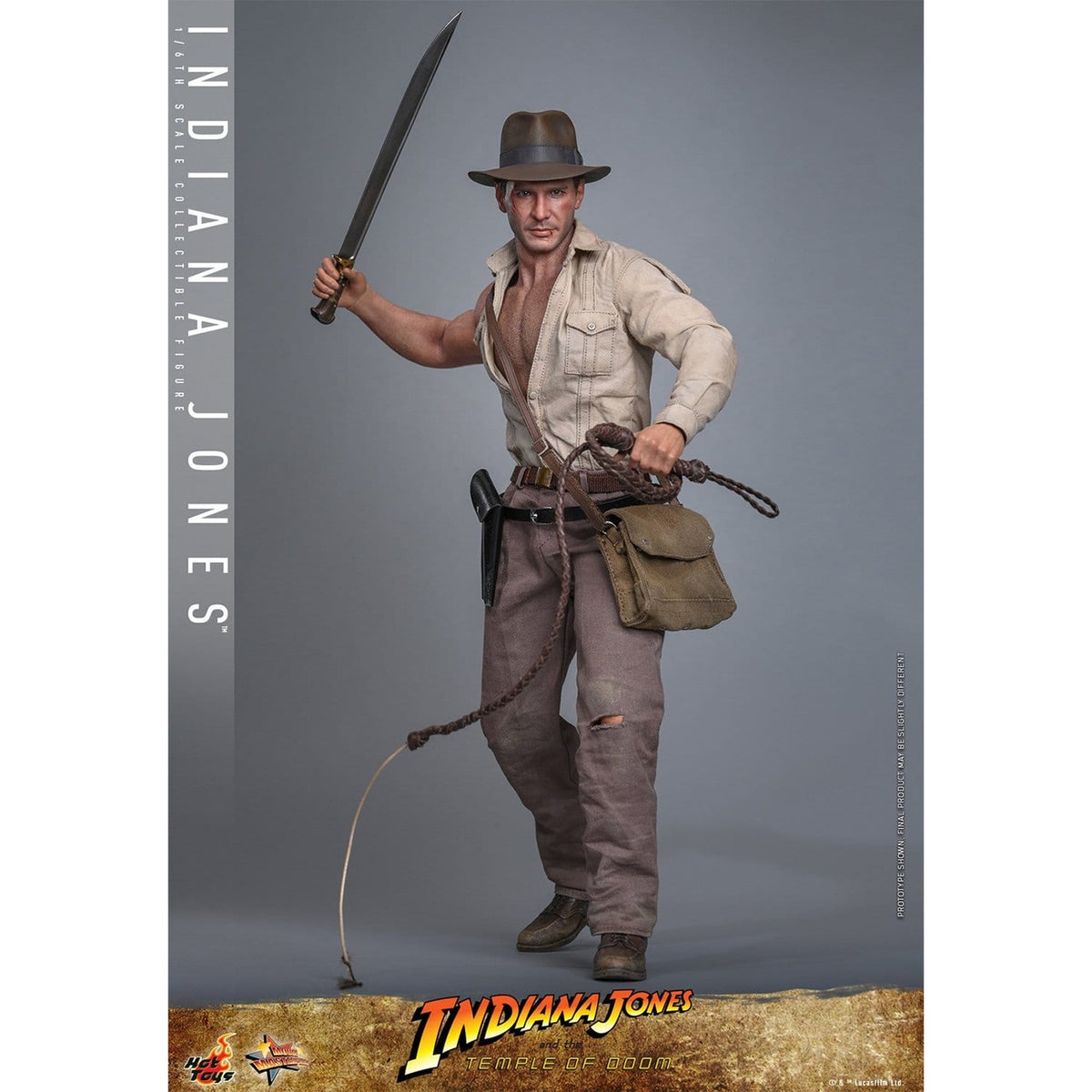 Product image Indiana Jones Masterpiece 1:6 Action Figure - Indiana Jones