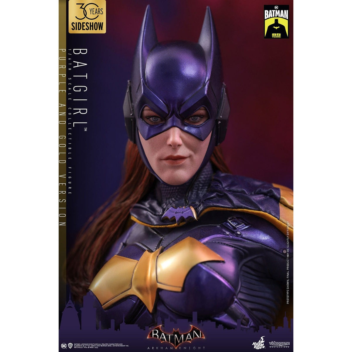 Productafbeelding Batman: Arkham Knight – Batgirl Masterpiece Actiefiguur 1:6 Purple and Gold Version Exclusive
