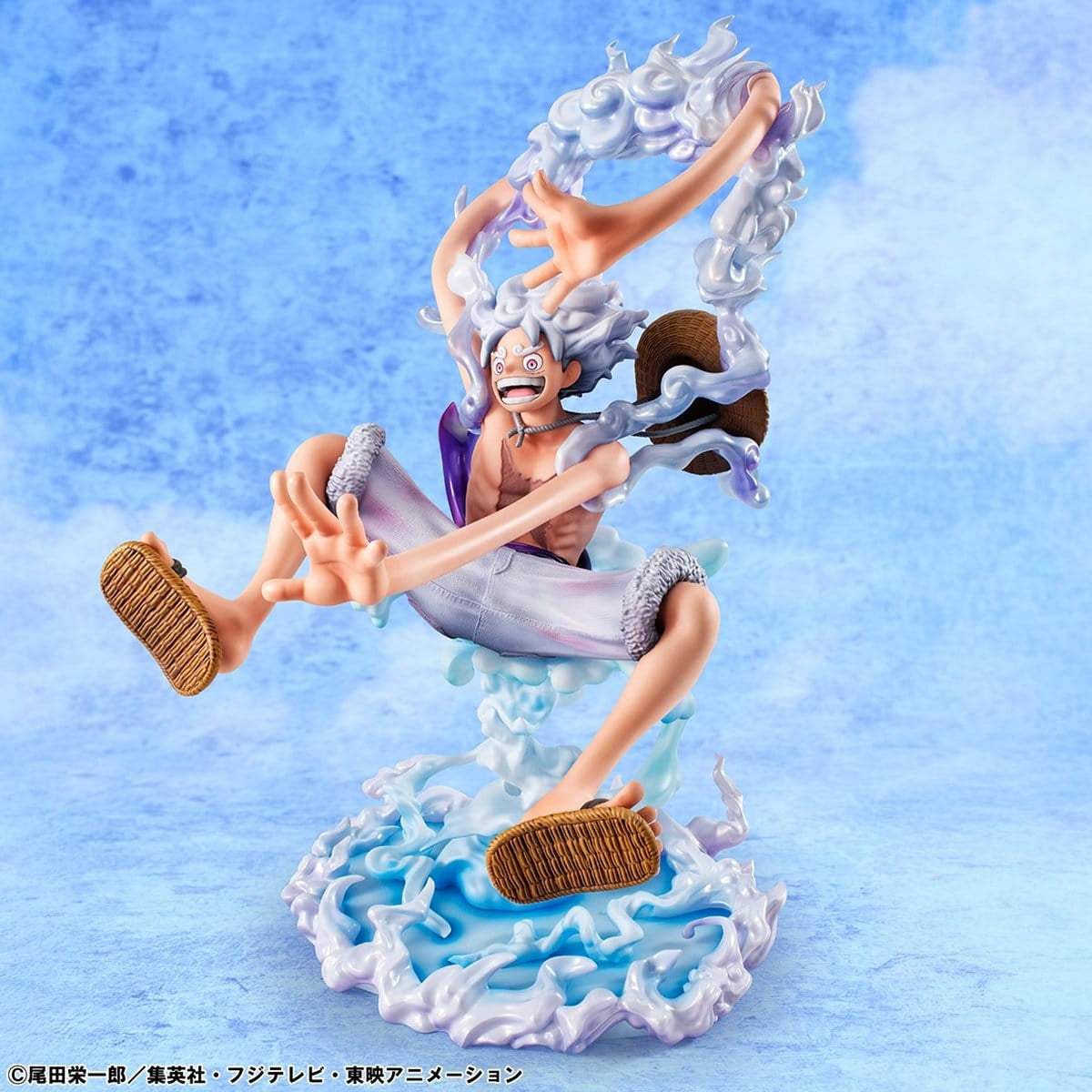 Productafbeelding One Piece - Monkey D. Luffy Gear 5 Evolutiegeschiedenis Figuur