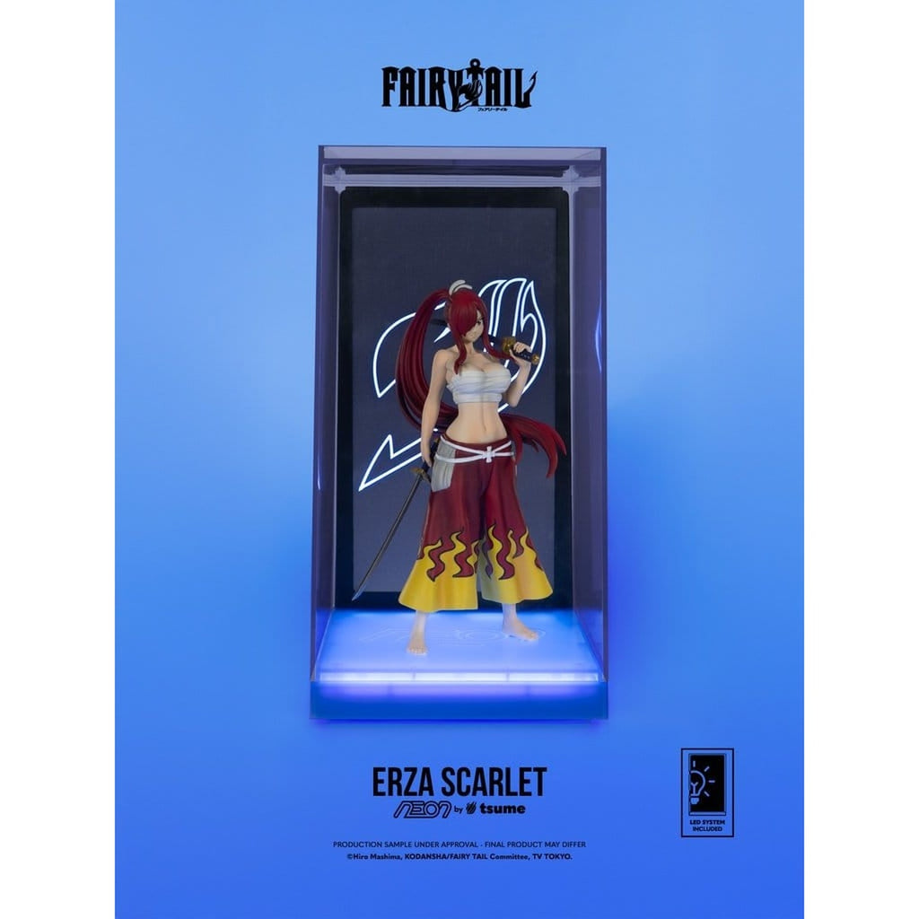 Productafbeelding Fairy Tail - Erza Scarlet Neon Figuur 1:9