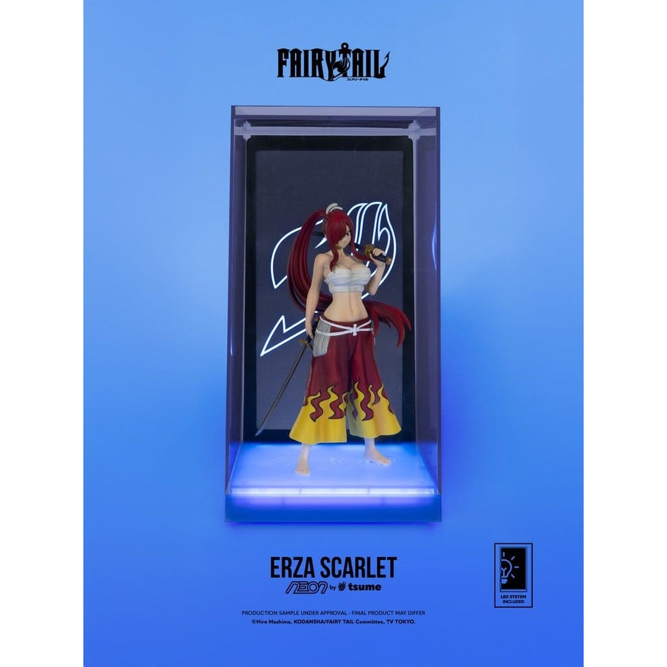 Productafbeelding Fairy Tail - Erza Scarlet Neon Figuur 1:9