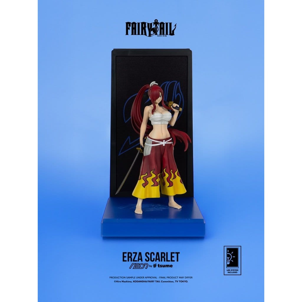 Productafbeelding Fairy Tail - Erza Scarlet Neon Figuur 1:9