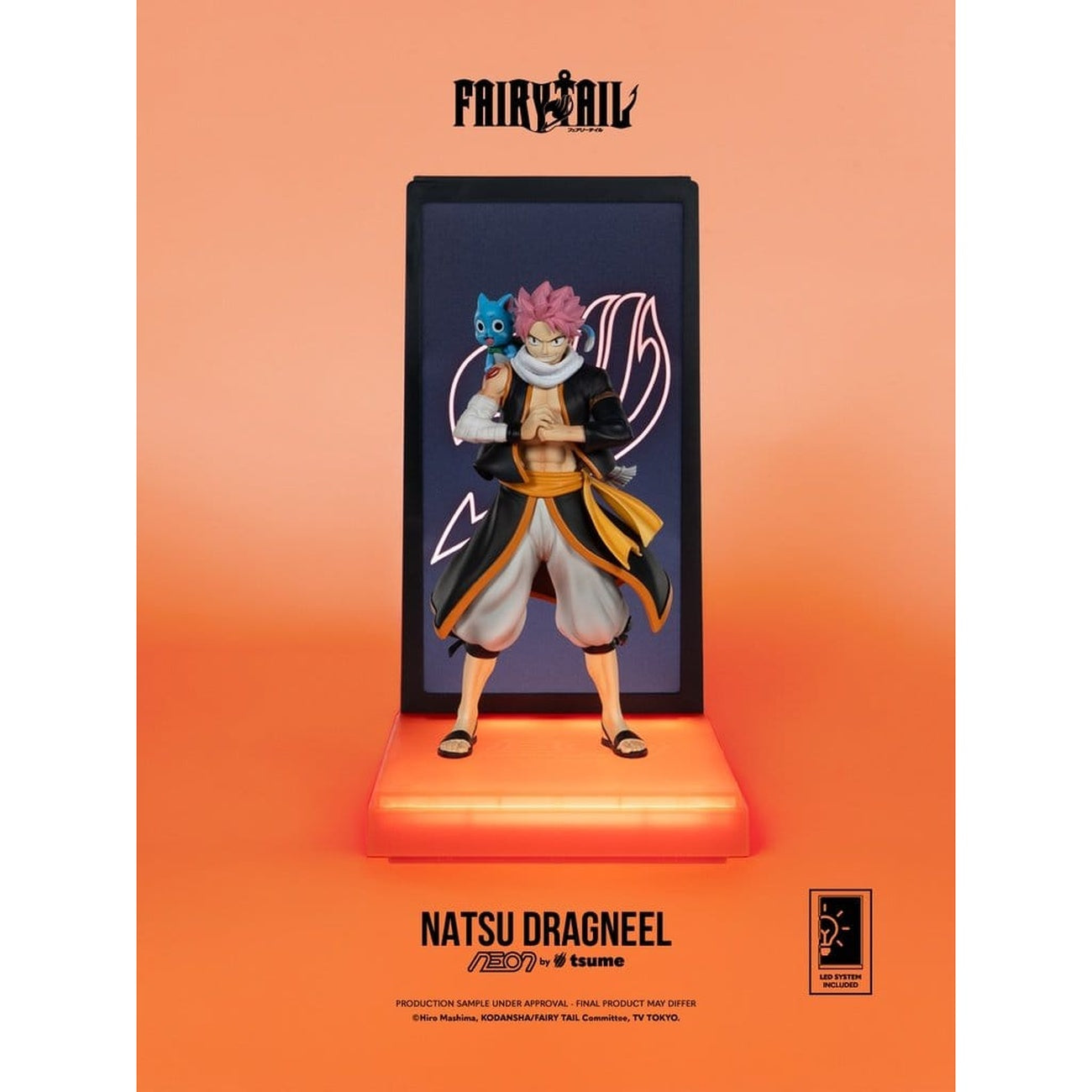 Product image Fairy Tail - Natsu Dragneel Neon Figure 1:9