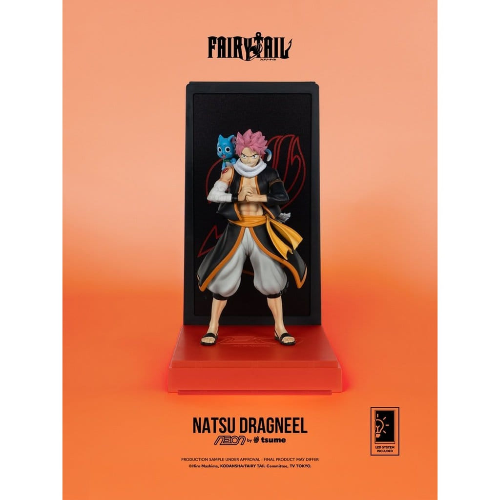Productafbeelding Fairy Tail - Natsu Dragneel Neon Figuur 1:9