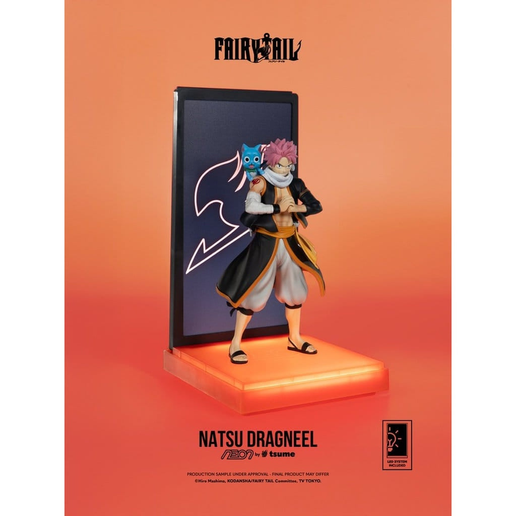 Productafbeelding Fairy Tail - Natsu Dragneel Neon Figuur 1:9