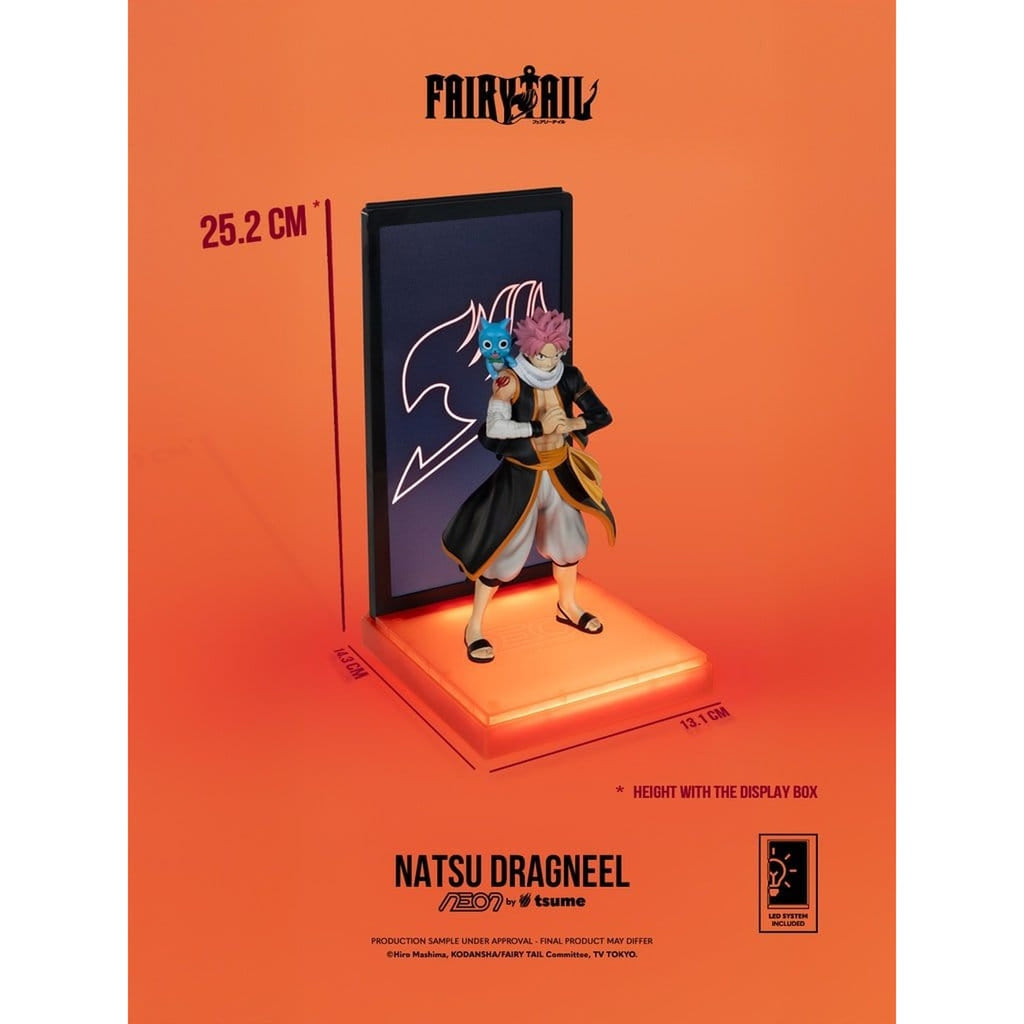 Productafbeelding Fairy Tail - Natsu Dragneel Neon Figuur 1:9