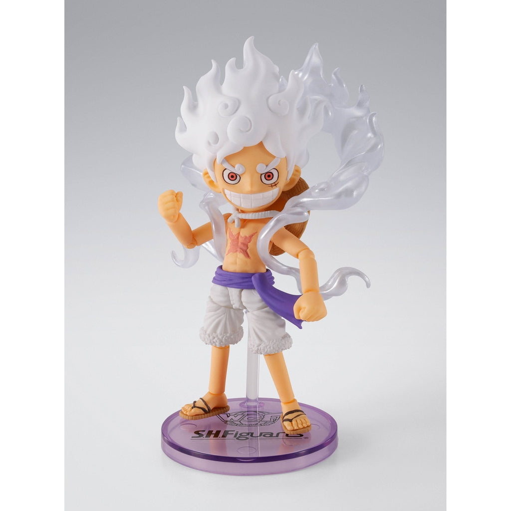 Productafbeelding One Piece: Gear 5 – Monkey D. Luffy World Collectable Figures S.H. Figuarts Actiefiguur