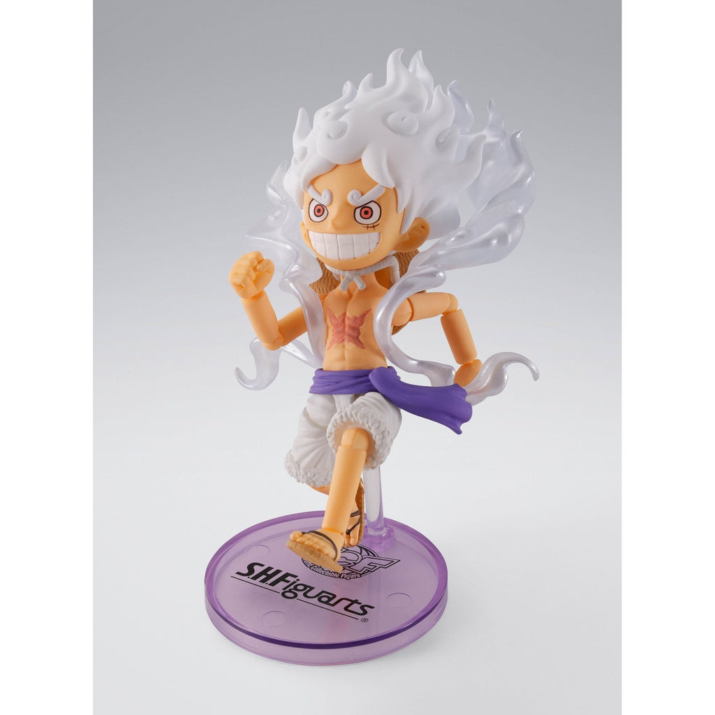 Productafbeelding One Piece: Gear 5 – Monkey D. Luffy World Collectable Figures S.H. Figuarts Actiefiguur