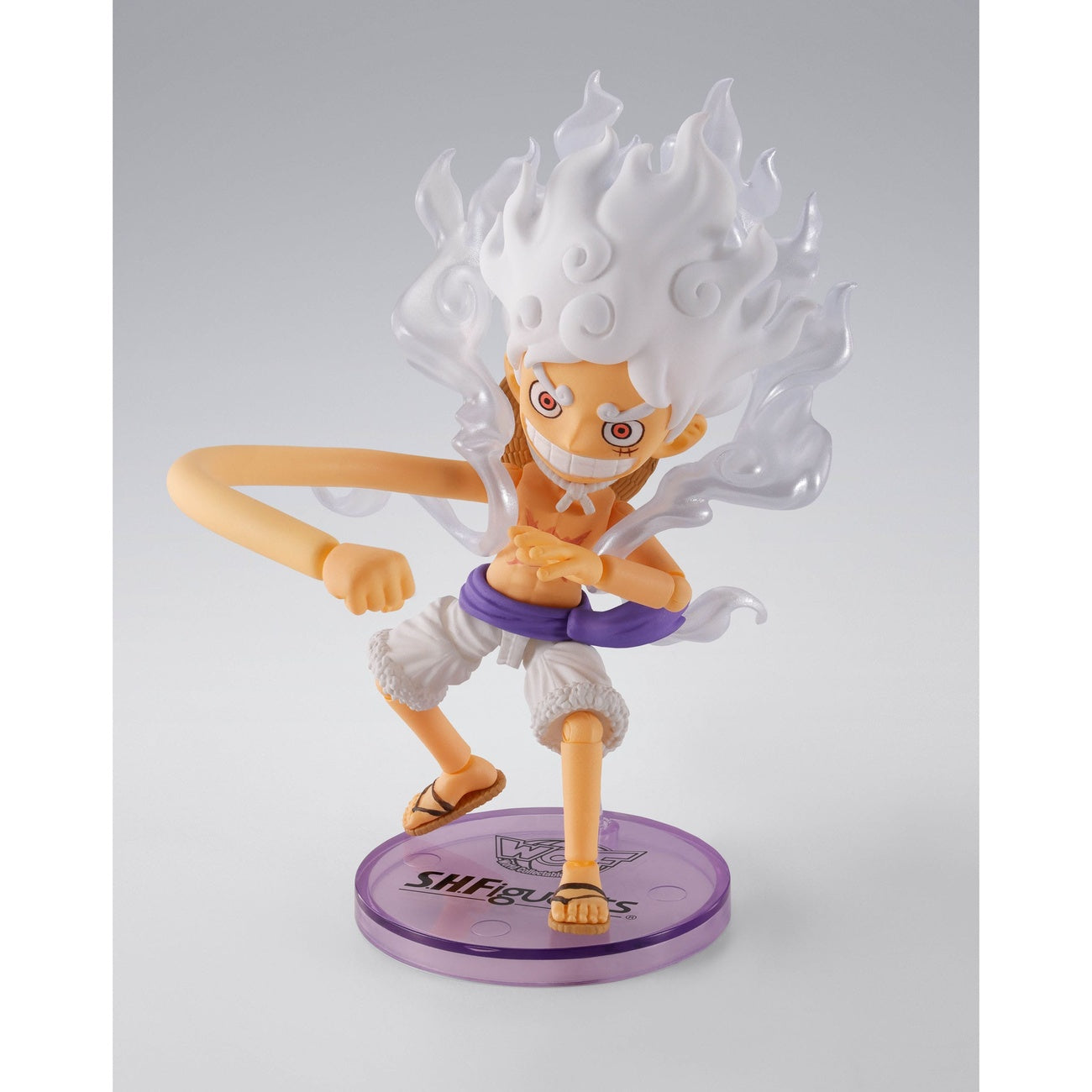 Productafbeelding One Piece: Gear 5 – Monkey D. Luffy World Collectable Figures S.H. Figuarts Actiefiguur