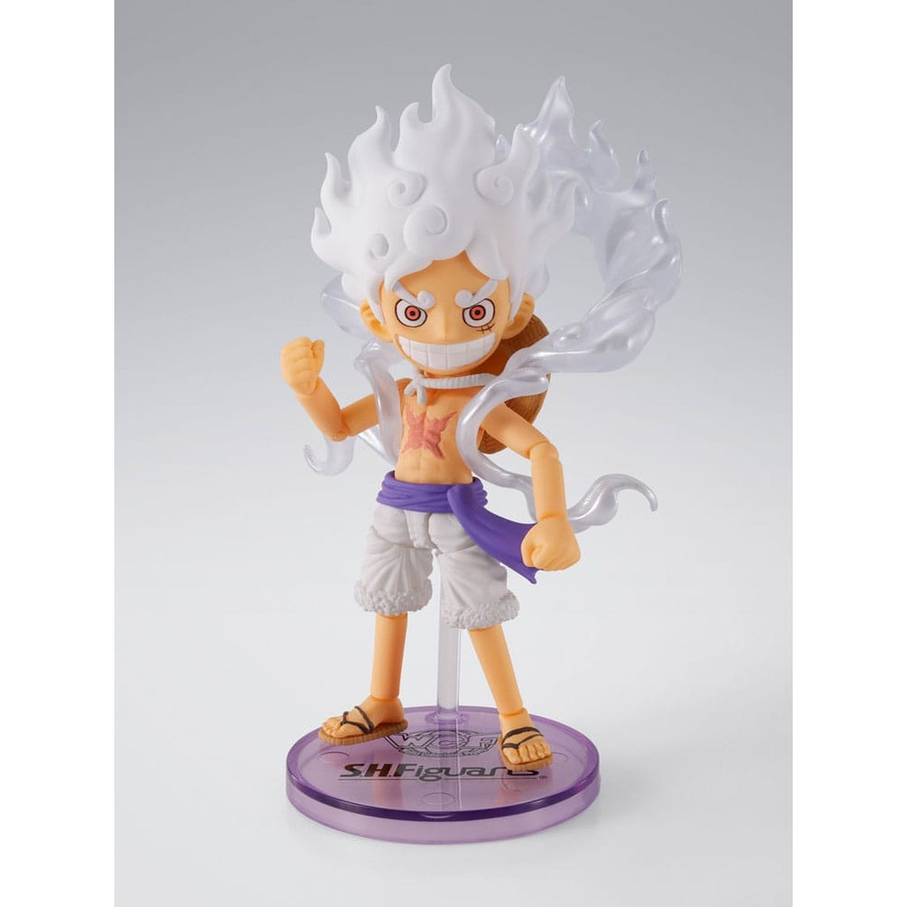 Productafbeelding One Piece: Gear 5 – Monkey D. Luffy World Collectable Figures S.H. Figuarts Actiefiguur