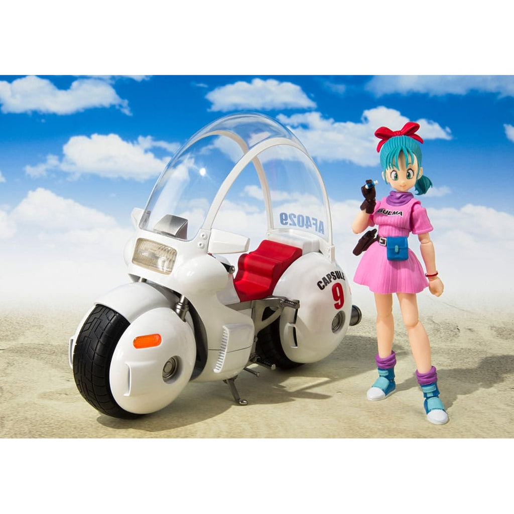 Productafbeelding Dragon Ball - Bulma met Hoipoi Capsule nr. 9 S.H. Figuarts set