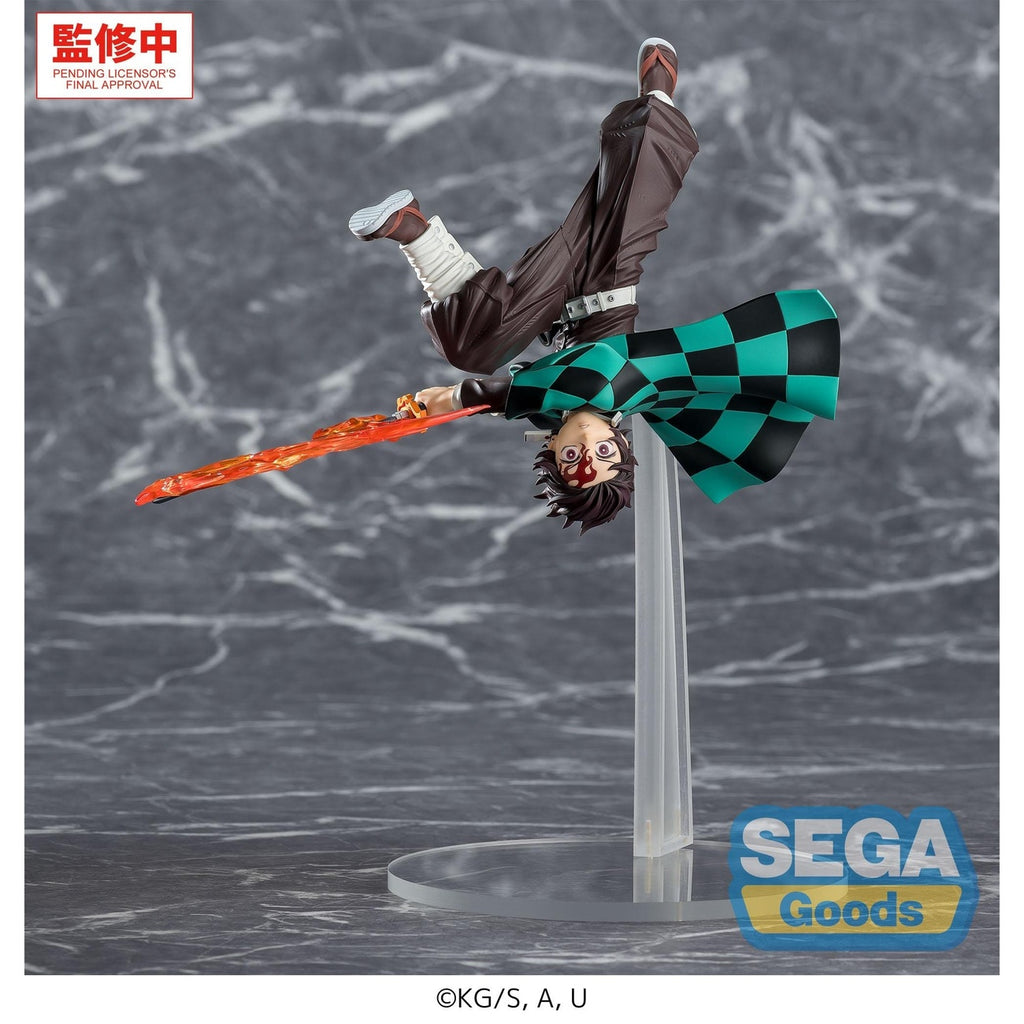 Productafbeelding Demon Slayer - Tanjiro Kamado Figuur Hinokami Kagura Ondergaande Zon Transformatie