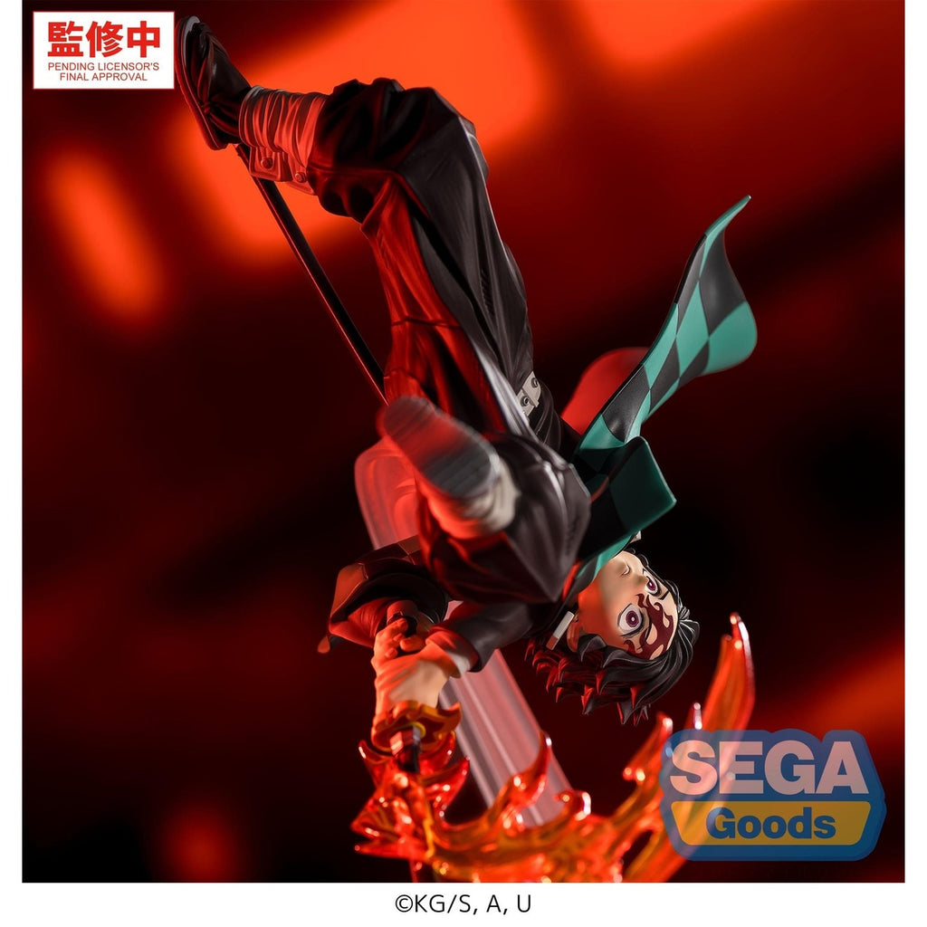 Productafbeelding Demon Slayer - Tanjiro Kamado Figuur Hinokami Kagura Ondergaande Zon Transformatie