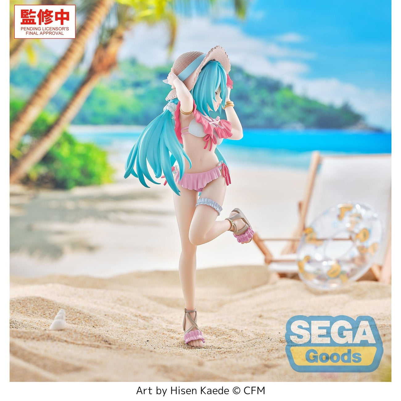 Productafbeelding Hatsune Miku – Sailor Character Vocal Series 01 Luminasta Figuur Tropical Version