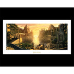 Productafbeelding In de Ban van de Ring - De Grijze Havens Artprint