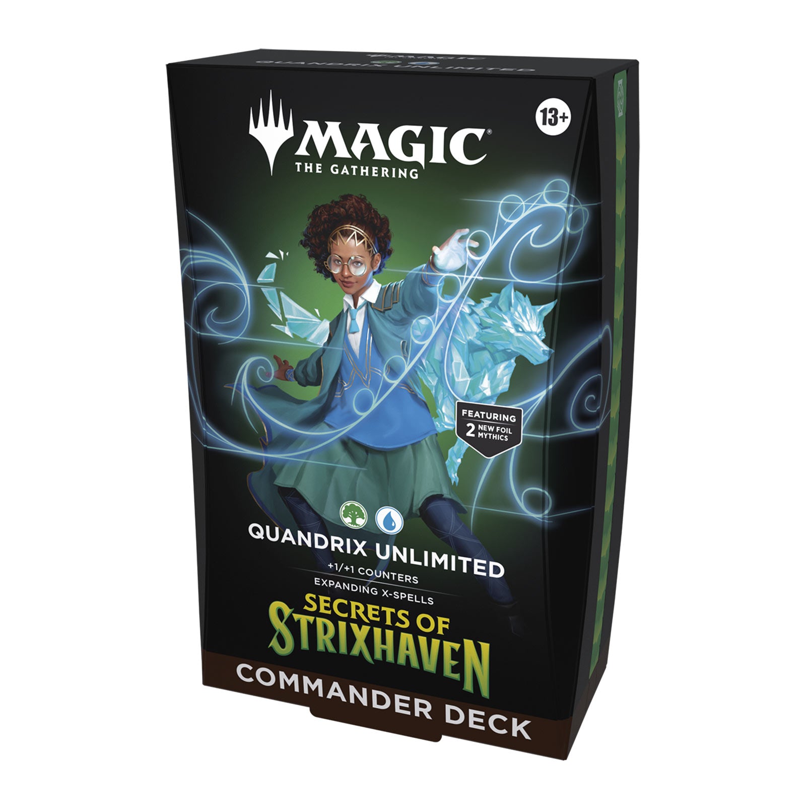 Productafbeelding Secret of Strixhaven Quandrix Unlimited Commander Deck Engelse versie - Magic: The Gathering