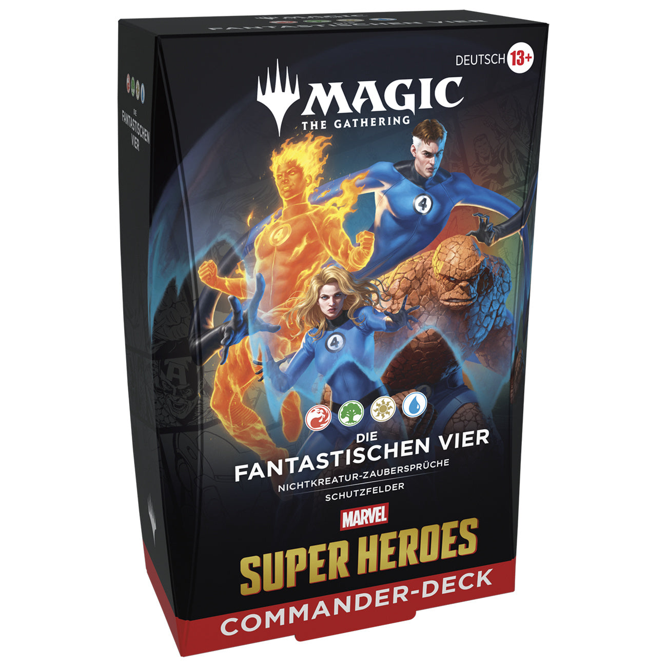 Productafbeelding Marvel Super Heroes The Fantastic Four Commander Deck Duitse versie - Magic The Gathering