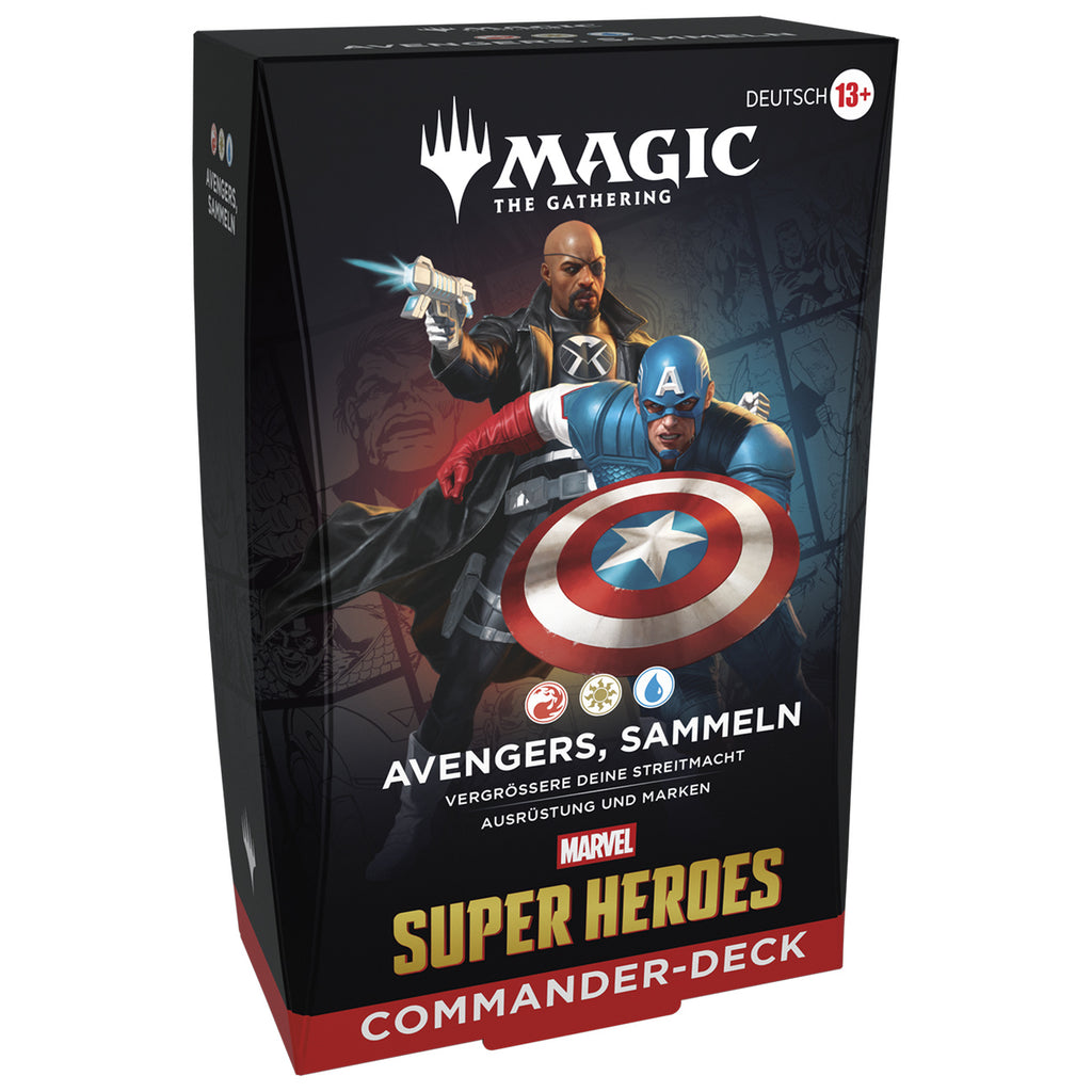 Productafbeelding Marvel Super Heroes Avengers Commander Deck Duitse versie - Magic The Gathering
