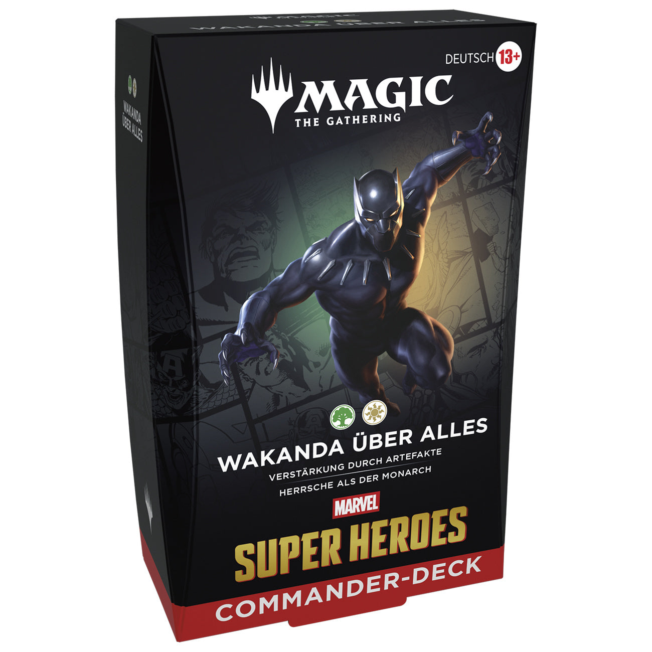 Productafbeelding Marvel Super Heroes Wakanda Forever Commander Deck Duitse versie - Magic: The Gathering