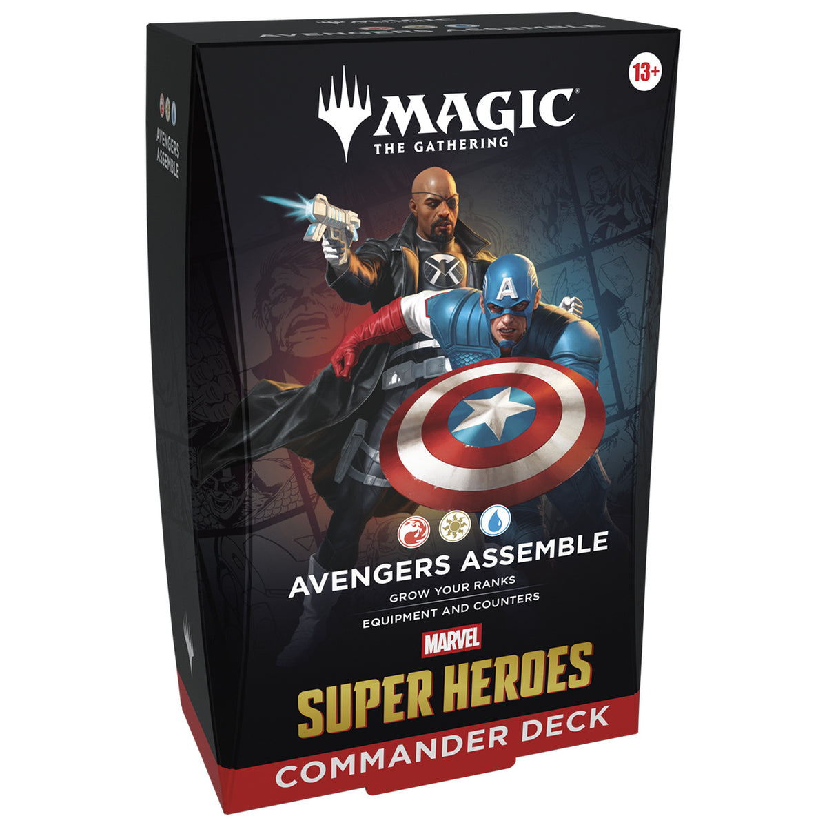 Productafbeelding Marvel Super Heroes Avengers Assemble Commander Deck Engelse versie - Magic: The Gathering